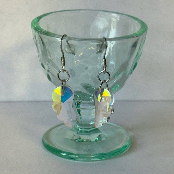 Iridescent Wing Earrings - Picture 6 of 6